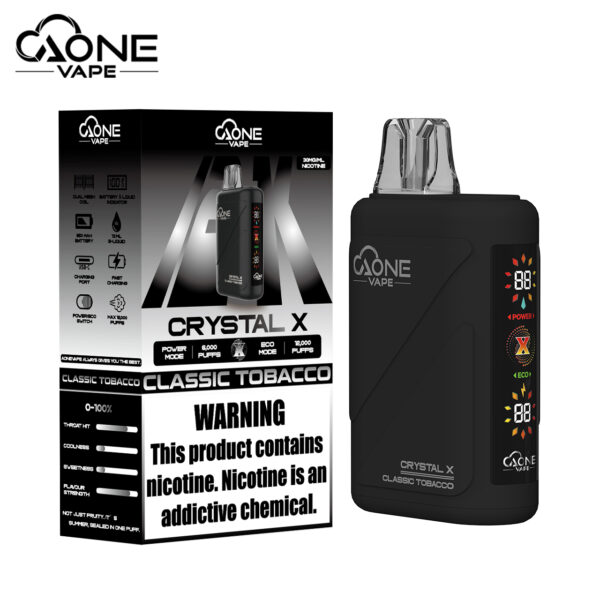 a6531a0e84bf6e83d28dc1da803eabf1 AONE Crystal X 水晶 2 代|12000 口大容量一次性電子煙 內部升級版